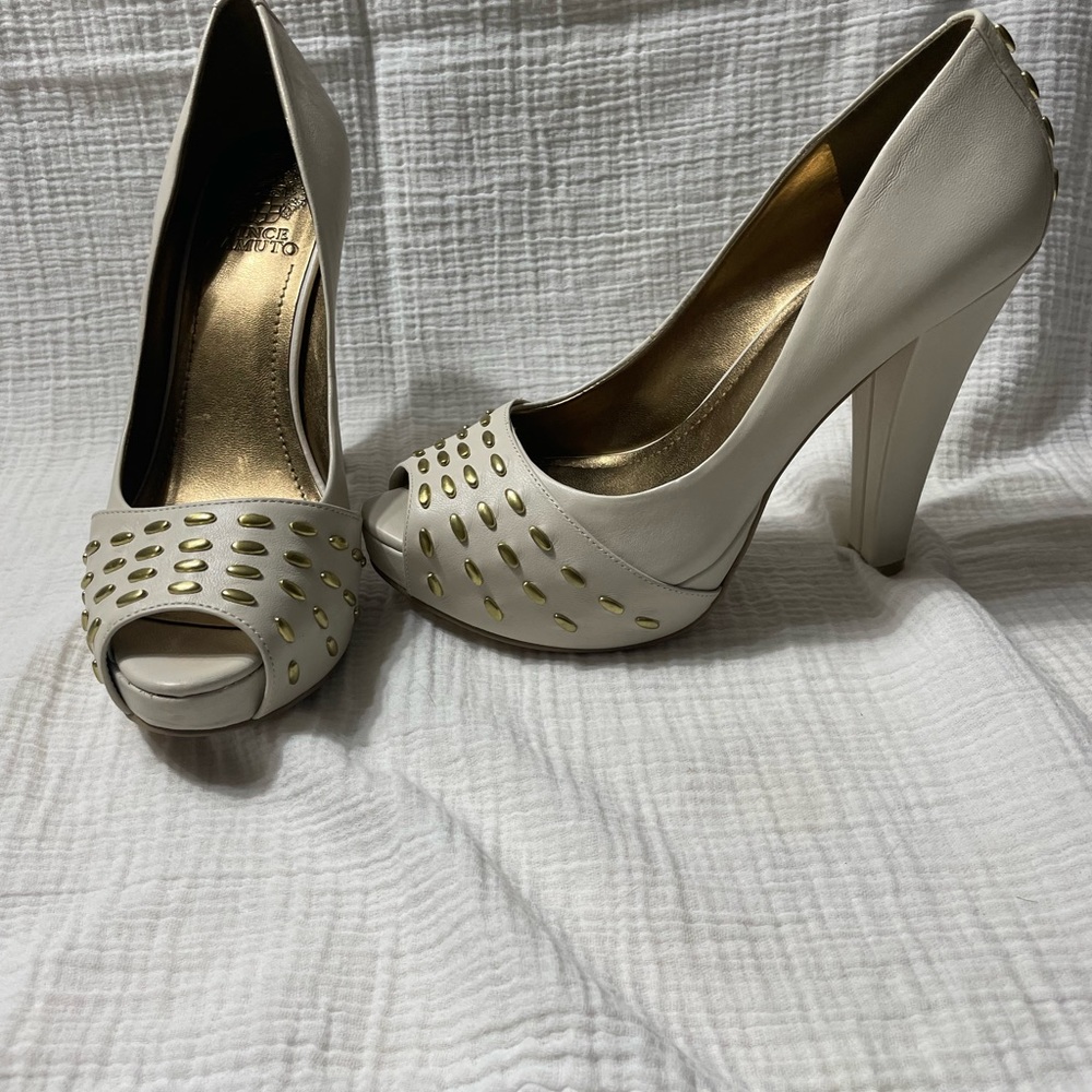 Vince V Camuto VV-MIM, 5in heel, slip on, open toe